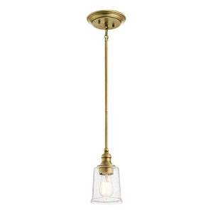 Elstead Lighting - KL-WAVERLY-MP-NBR - Kichler Pendant from the Waverly range. Waverly 1 Light Mini Pendant Product Code = KL-WAVERLY-MP-NBR