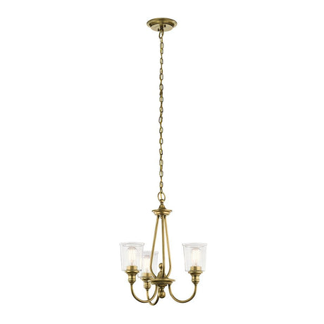 Elstead Lighting - KL-WAVERLY3-NBR - Kichler Chandelier from the Waverly range. Waverly 3 Light Chandelier Product Code = KL-WAVERLY3-NBR