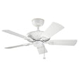 Elstead Lighting - KLF-KEVLAR-42-WHT - Ceiling Fans