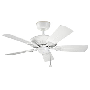 Elstead Lighting - KLF-KEVLAR-42-WHT - Ceiling Fans