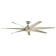 Elstead Lighting - KLF-LEHR-80-AS - Kichler Ceiling Fan Lehr - 80in / 203cm Fan - Antique Satin Silver part Number = KLF-LEHR-80-AS