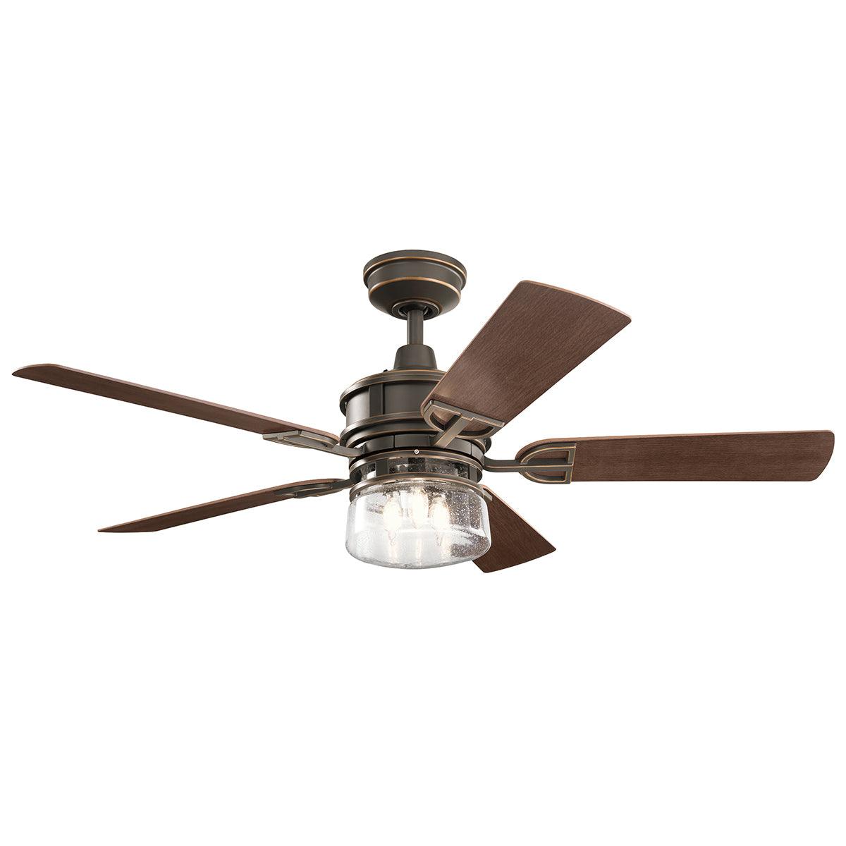 Elstead Lighting - KLF-LYNDON-52-OZ - Ceiling Fans