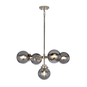 Elstead Lighting - KULA5 - Elstead Lighting Chandelier from the Kula range. Kula 5 Light Chandelier Product Code = KULA5