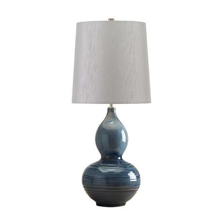 Elstead Lighting - LAPIS-GOURD-TL - Elstead Lighting Table Lamp from the Lapis Gourd range. Lapis Gourd 1 Light Table Lamp Product Code = LAPIS-GOURD-TL