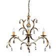 Elstead Lighting - LL3-ANT-BRZ - Elstead Lighting Chandelier from the Lily range. Lily 3 Light Chandelier Product Code = LL3-ANT-BRZ