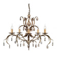 Elstead Lighting - LL5-ANT-BRZ - Elstead Lighting Chandelier from the Lily range. Lily 5 Light Chandelier Product Code = LL5-ANT-BRZ