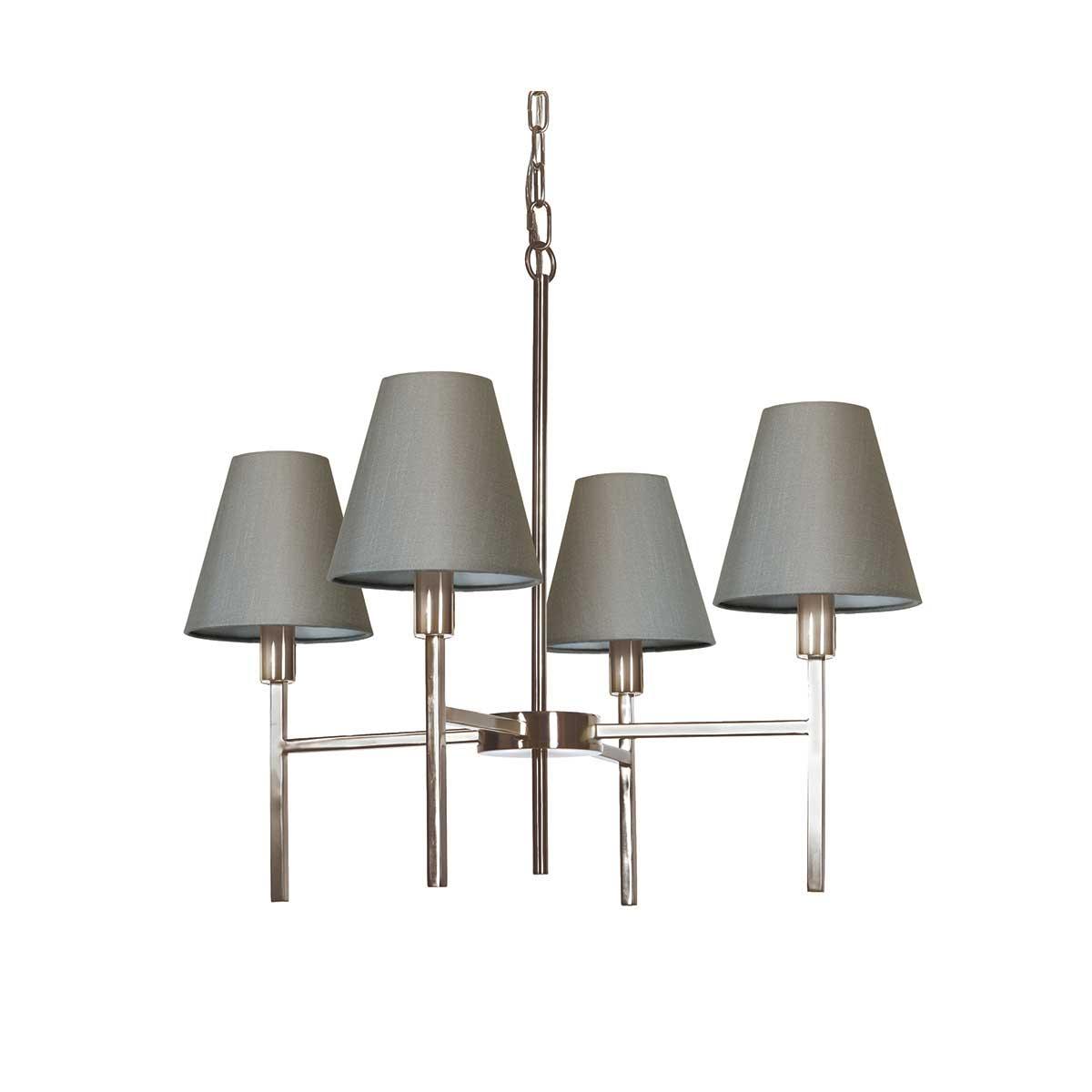 Elstead Lighting - LUCERNE-4LT - Elstead Lighting Chandelier from the Lucerne range. Lucerne 4 Light Chandelier Product Code = LUCERNE-4LT