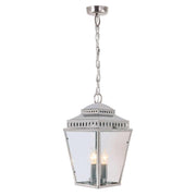 Elstead Lighting - MANSION-HOUSE8-PN - Elstead Lighting Outdoor Hanging from the Mansion House range. Mansion House 3 Light Chain Lantern Product Code = MANSION-HOUSE8-PN