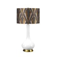 Elstead Lighting - MILO-AB-TL-VOGPB - Elstead Lighting Table Lamp from the MILO range. Milo 1 Light Table Lamp Product Code = MILO-AB-TL-VOGPB