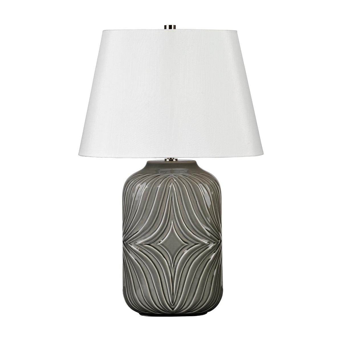 Elstead Lighting - MUSE-TL-GREY - Elstead Lighting Table Lamp from the Muse range. Muse 1 Light Table Lamp - Grey Product Code = MUSE-TL-GREY
