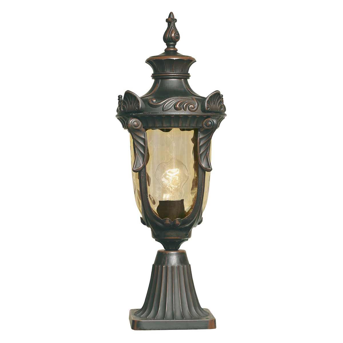 Elstead Lighting - PH3-M-OB - Pedestal Lantern