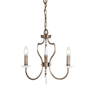 Elstead Lighting - PM3-DB - Elstead Lighting Chandelier from the Pimlico range. Pimlico 3 Light Chandelier - Dark Bronze Product Code = PM3-DB