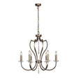 Elstead Lighting - PM6-DB - Elstead Lighting Chandelier from the Pimlico range. Pimlico 6 Light Chandelier - Dark Bronze Product Code = PM6-DB