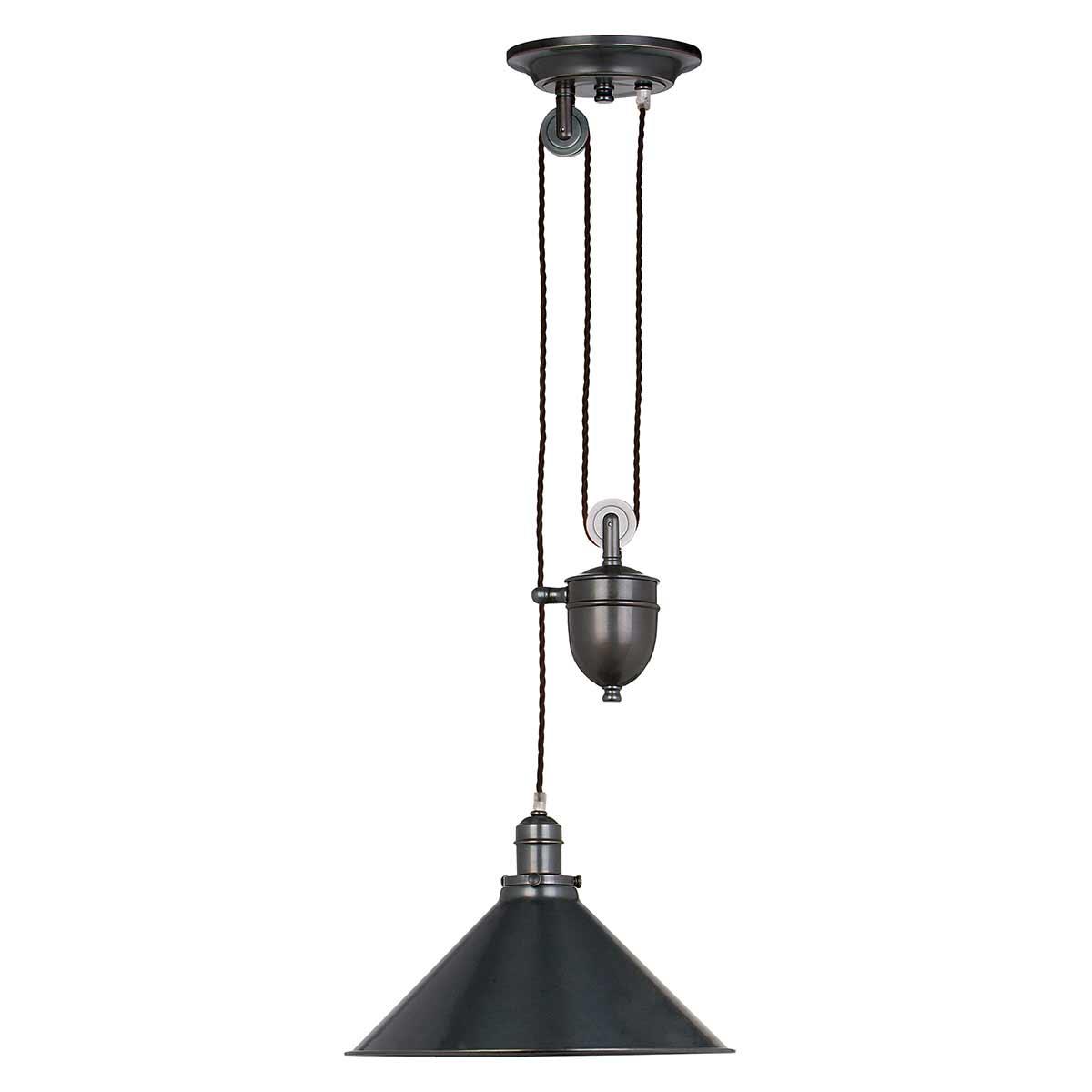 Elstead Lighting - PV-P-OB - Elstead Lighting Pendant from the Provence range. Provence 1 Light Rise and Fall Pendant Product Code = PV-P-OB