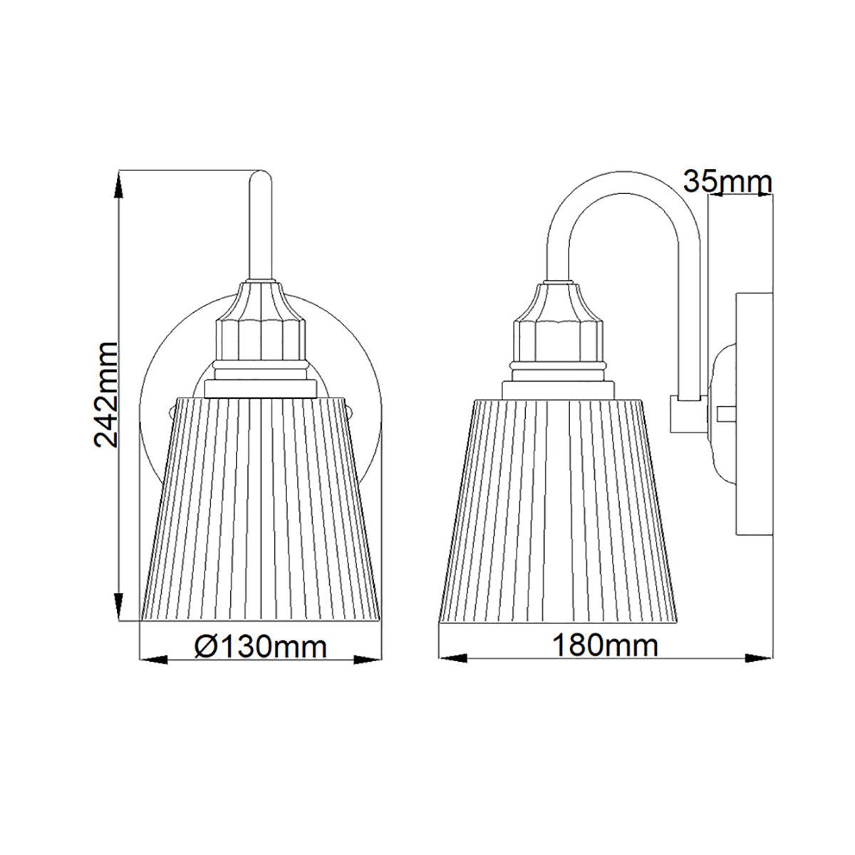 Elstead Lighting - QN-ADDISON1-BATH - Wall Light