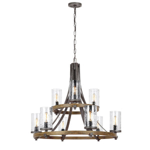 Elstead Lighting - QN-ANGELO9 - Elstead Lighting Quintiesse Collection Angelo 9 Light Chandelier from the Angelo range. Part Number - QN-ANGELO9