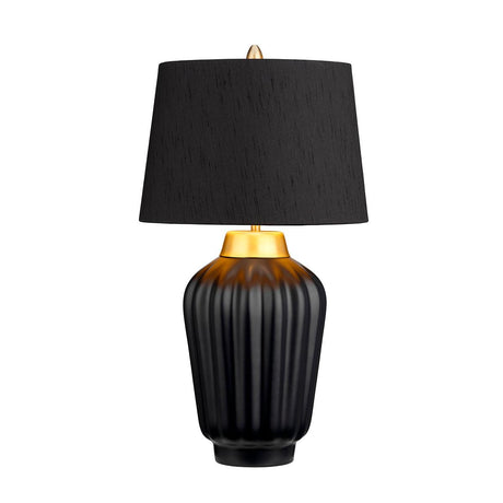 Elstead Lighting - QN-BEXLEY-TL-BKBB - Elstead Lighting Quintiesse Collection Bexley 1 Light Table Lamp - Black & Brushed Brass from the Bexley range. Part Number - QN-BEXLEY-TL-BKBB