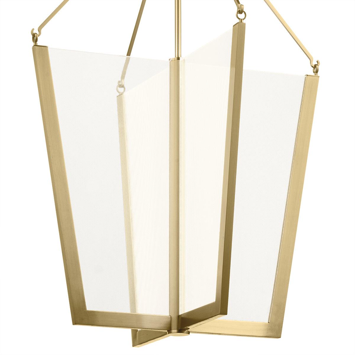 Elstead Lighting - QN-CALTERS-P-L-CG - Elstead Lighting Quintiesse Collection Calters Large LED Foyer Pendant from the Calters range. Part Number - QN-CALTERS-P-L-CG