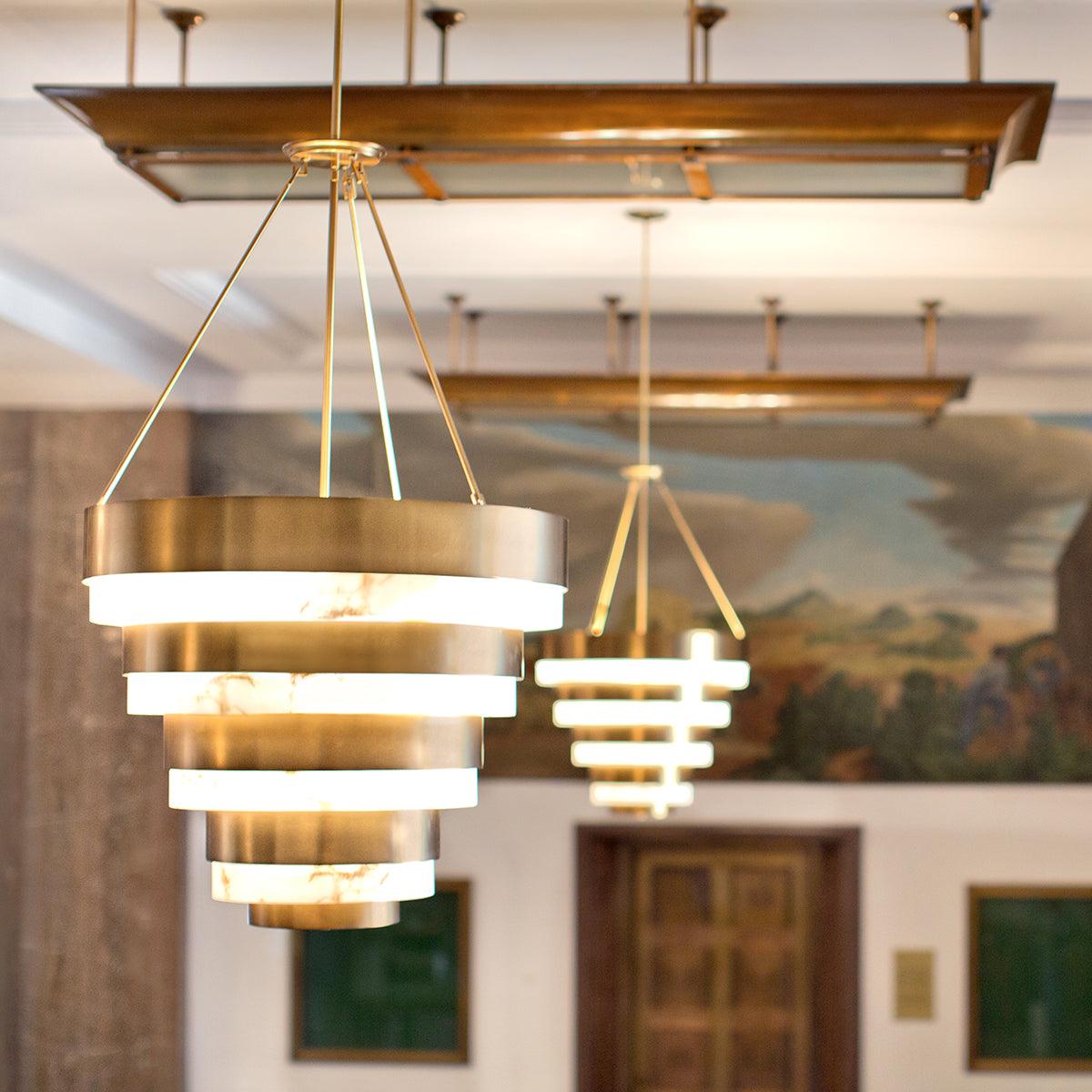 Elstead Lighting - QN-ECHELON-8P - Elstead Lighting Quintiesse Collection Echelon 8 Light Pendant from the Echelon range. Part Number - QN-ECHELON-8P