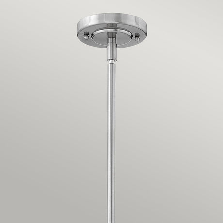 Elstead Lighting - QN-ELROY-BN - Elstead Lighting Quintiesse Collection Elroy 1 Light Pendant - Brushed Nickel from the Elroy range. Part Number - QN-ELROY-BN