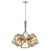 Elstead Lighting - QN-ENSEMBLE5P-BB - Elstead Lighting Quintiesse Collection Ensemble 5 Light Pendant - Brushed Bronze from the Ensemble range. Part Number - QN-ENSEMBLE5P-BB