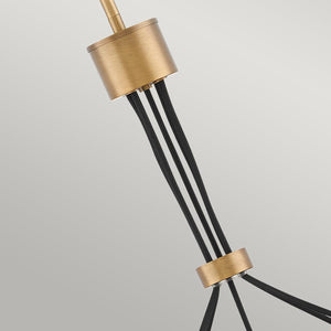 Elstead Lighting - QN-ENSEMBLE5P-BB - Elstead Lighting Quintiesse Collection Ensemble 5 Light Pendant - Brushed Bronze from the Ensemble range. Part Number - QN-ENSEMBLE5P-BB