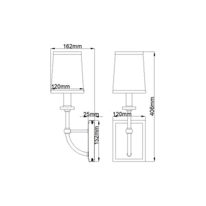 Elstead Lighting - QN-FELIXSTOWE1-B - Wall Light