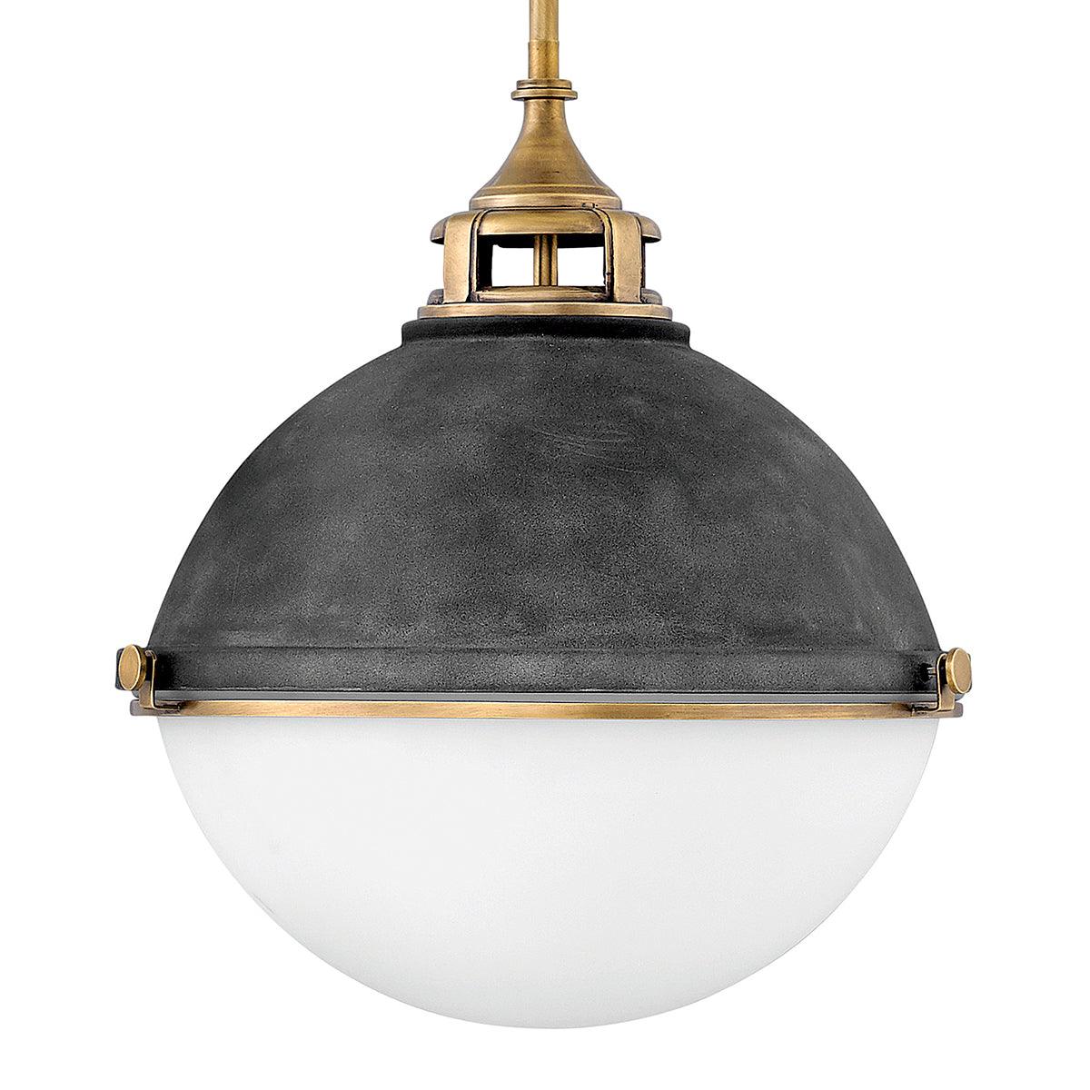 Elstead Lighting - QN-FLETCHER-P-L-AZ - Elstead Lighting Quintiesse Collection Fletcher 3 Light Pendant from the Fletcher range. Part Number - QN-FLETCHER-P-L-AZ