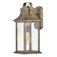 Elstead Lighting - QN-GRANT-M-BU - Elstead Lighting Quintiesse Collection Grant 1 Light Medium Wall Lantern from the Grant range. Part Number - QN-GRANT-M-BU