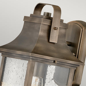 Elstead Lighting - QN-GRANT-S-BU - Elstead Lighting Quintiesse Collection Grant 1 Light Small Wall Lantern from the Grant range. Part Number - QN-GRANT-S-BU