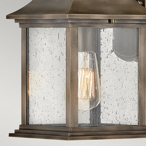 Elstead Lighting - QN-GRANT-S-BU - Elstead Lighting Quintiesse Collection Grant 1 Light Small Wall Lantern from the Grant range. Part Number - QN-GRANT-S-BU