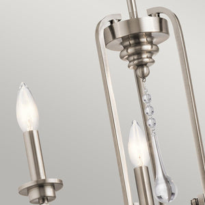 Elstead Lighting - QN-KARLEE3 - Elstead Lighting Quintiesse Collection Karlee 3 Light Chandelier from the Karlee range. Part Number - QN-KARLEE3