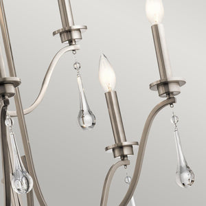 Elstead Lighting - QN-KARLEE9 - Elstead Lighting Quintiesse Collection Karlee 9 Light Chandelier from the Karlee range. Part Number - QN-KARLEE9