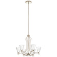 Elstead Lighting - QN-KAYVA13-PN - Elstead Lighting Quintiesse Collection Kayva LED 13 Light 6 Arm Chandelier from the Kayva range. Part Number - QN-KAYVA13-PN