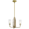 Elstead Lighting - QN-KIMROSE3-BNB - Elstead Lighting Quintiesse Collection Kimrose 3 Light Chandelier from the Kimrose range. Part Number - QN-KIMROSE3-BNB