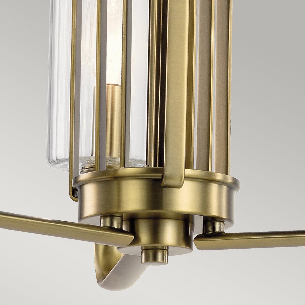 Elstead Lighting - QN-KIMROSE3-BNB - Elstead Lighting Quintiesse Collection Kimrose 3 Light Chandelier from the Kimrose range. Part Number - QN-KIMROSE3-BNB