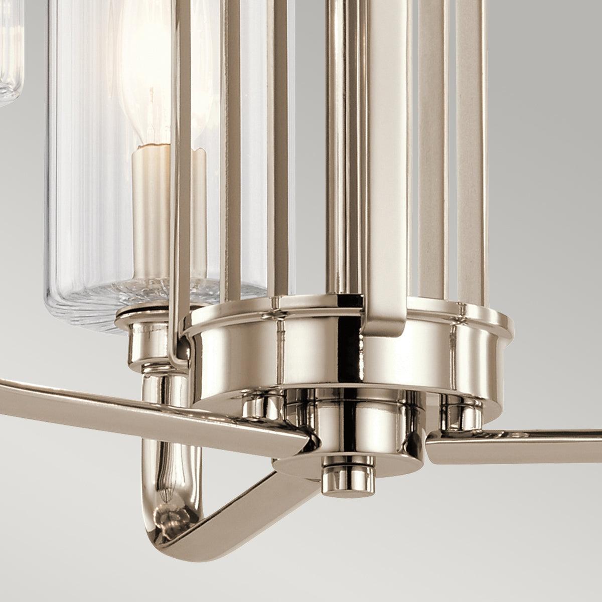 Elstead Lighting - QN-KIMROSE3-PN - Elstead Lighting Quintiesse Collection Kimrose 3 Light Chandelier from the Kimrose range. Part Number - QN-KIMROSE3-PN