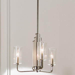 Elstead Lighting - QN-KIMROSE3-PN - Elstead Lighting Quintiesse Collection Kimrose 3 Light Chandelier from the Kimrose range. Part Number - QN-KIMROSE3-PN