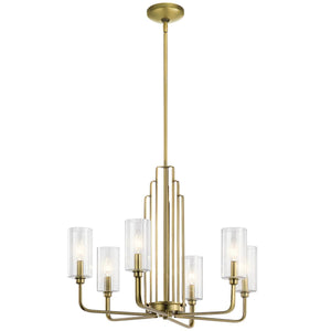 Elstead Lighting - QN-KIMROSE6-BNB - Elstead Lighting Quintiesse Collection Kimrose 6 Light Chandelier from the Kimrose range. Part Number - QN-KIMROSE6-BNB