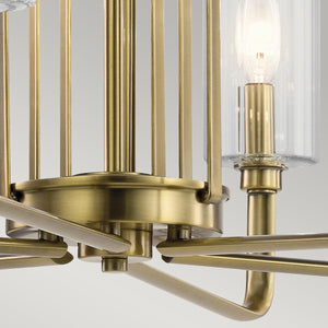 Elstead Lighting - QN-KIMROSE6-BNB - Elstead Lighting Quintiesse Collection Kimrose 6 Light Chandelier from the Kimrose range. Part Number - QN-KIMROSE6-BNB