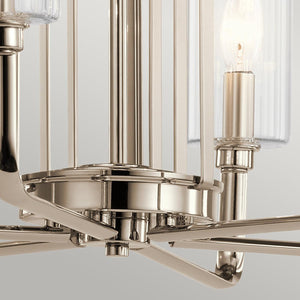 Elstead Lighting - QN-KIMROSE6-PN - Elstead Lighting Quintiesse Collection Kimrose 6 Light Chandelier from the Kimrose range. Part Number - QN-KIMROSE6-PN