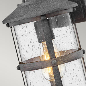 Elstead Lighting - QN-LAKEHOUSE2-S-DZ - Elstead Lighting Quintiesse Collection Lakehouse 1 Light Small Wall Lantern from the Lakehouse range. Part Number - QN-LAKEHOUSE2-S-DZ