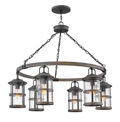 Elstead Lighting - QN-LAKEHOUSE6-P-DZ - Elstead Lighting Quintiesse Collection Lakehouse 6 Light Outdoor Chandelier from the Lakehouse range. Part Number - QN-LAKEHOUSE6-P-DZ