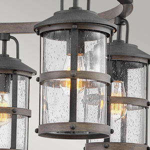 Elstead Lighting - QN-LAKEHOUSE6-P-DZ - Elstead Lighting Quintiesse Collection Lakehouse 6 Light Outdoor Chandelier from the Lakehouse range. Part Number - QN-LAKEHOUSE6-P-DZ