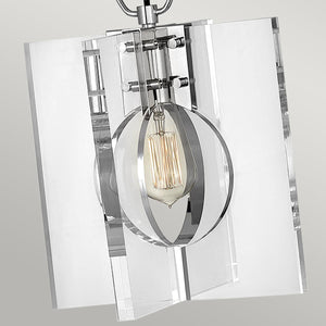 Elstead Lighting - QN-LUDLOW-1P-PN - Elstead Lighting Quintiesse Collection Ludlow 1 Light Pendant - Polished Nickel from the Ludlow range. Part Number - QN-LUDLOW-1P-PN