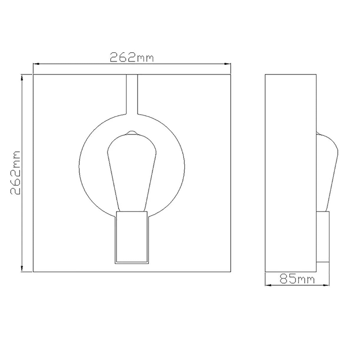 Elstead Lighting - QN-LUDLOW1-GR - Wall Light