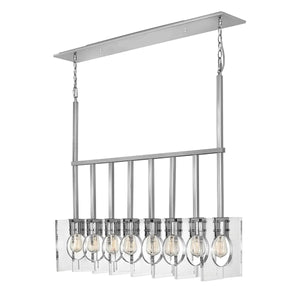 Elstead Lighting - QN-LUDLOW8-PN - Linear Chandelier