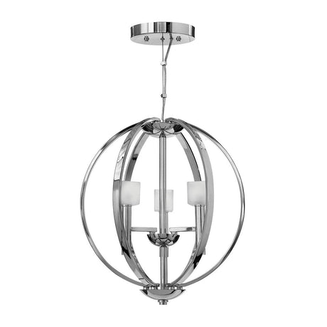 Elstead Lighting - QN-MONDO3 - Elstead Lighting Quintiesse Collection Mondo 3 Light Chandelier from the Mondo range. Part Number - QN-MONDO3