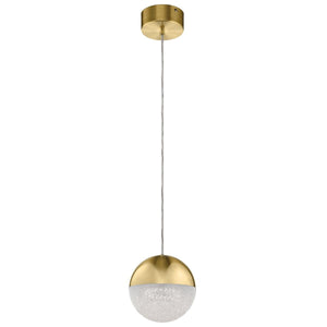 Elstead Lighting - QN-MOONLIT-P-CG - Elstead Lighting Quintiesse Collection Moonlit LED Mini Pendant from the Moonlit range. Part Number - QN-MOONLIT-P-CG