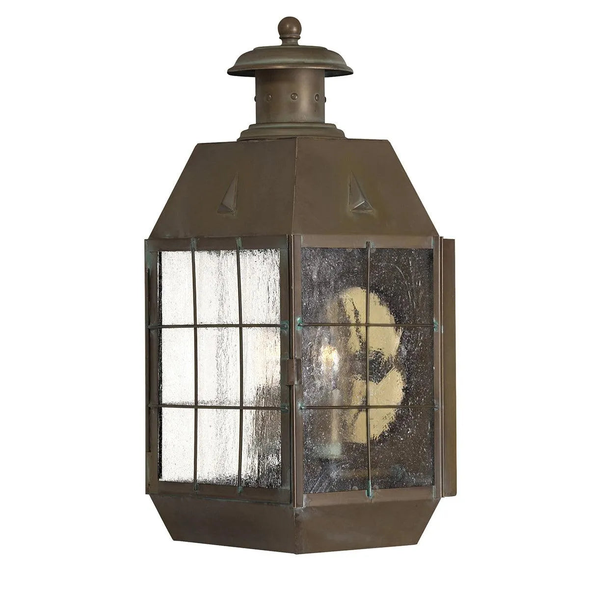 Elstead Lighting - QN-NANTUCKET-L-AS - Outdoor Wall Light